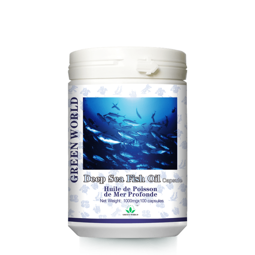 Deep sea fish oil softgel (Omega-3)